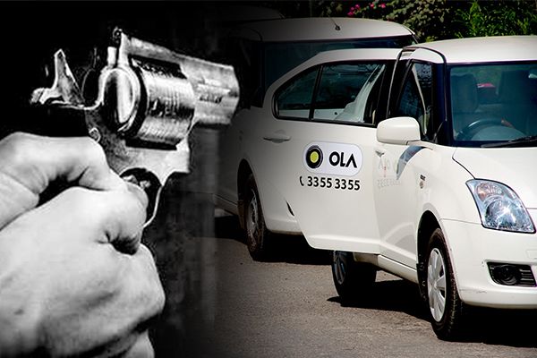 Ola Driver Robbed by Passengers