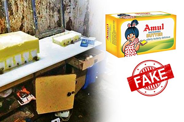 1,000 kg of Fake Amul Butter Seized by FDA