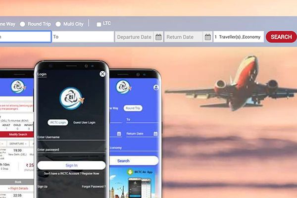 Book Air Tickets on IRCTC & Get Free Travel Insurance