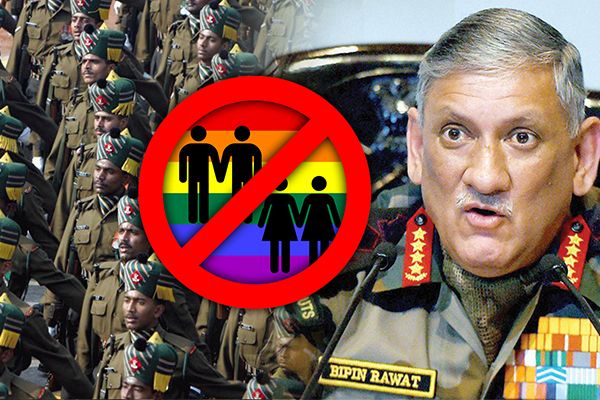 Indian Army Against Gay Sex and Adultery