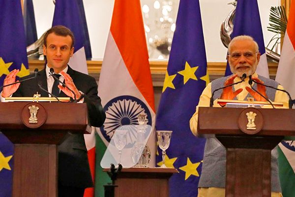 India-France Seal Agreement for Maritime Security