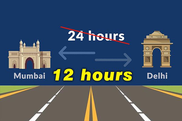 Delhi to Mumbai by Road Now Only 12-Hrs Away