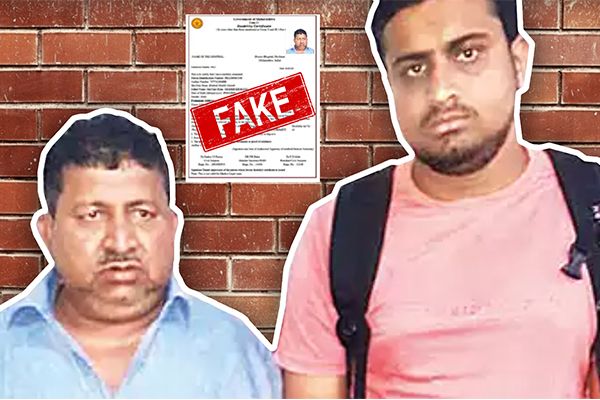 Two Held with Fake Disability Certificates