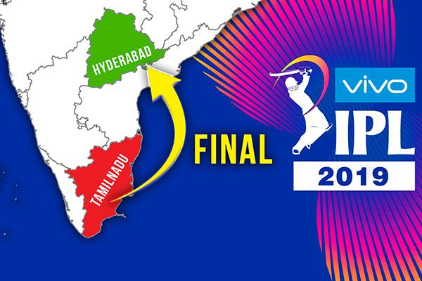 IPL Final Shifts from Tamil Nadu to Hyderabad