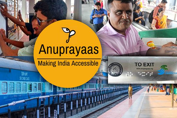 Bengaluru NGO Makes Railway Stations Blind-Friendly