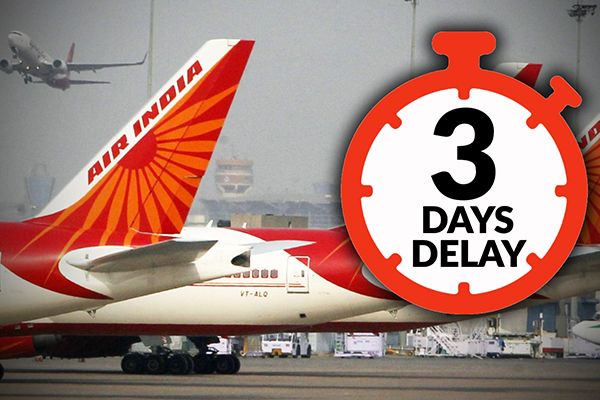 Air India Passengers Stuck in London for 3 Days
