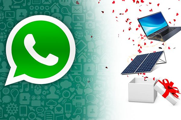 Scam On WhatsApp Promising Free Laptops