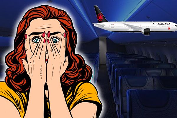 Woman Wakes Up Alone In Empty Dark Plane