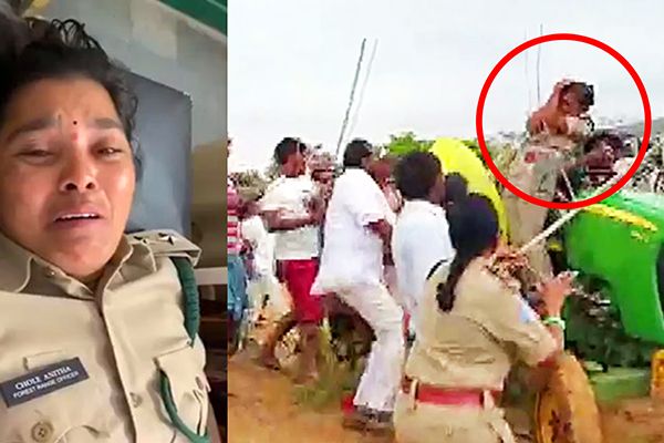 Woman Forest Official Thrashed by Mob in Telangana