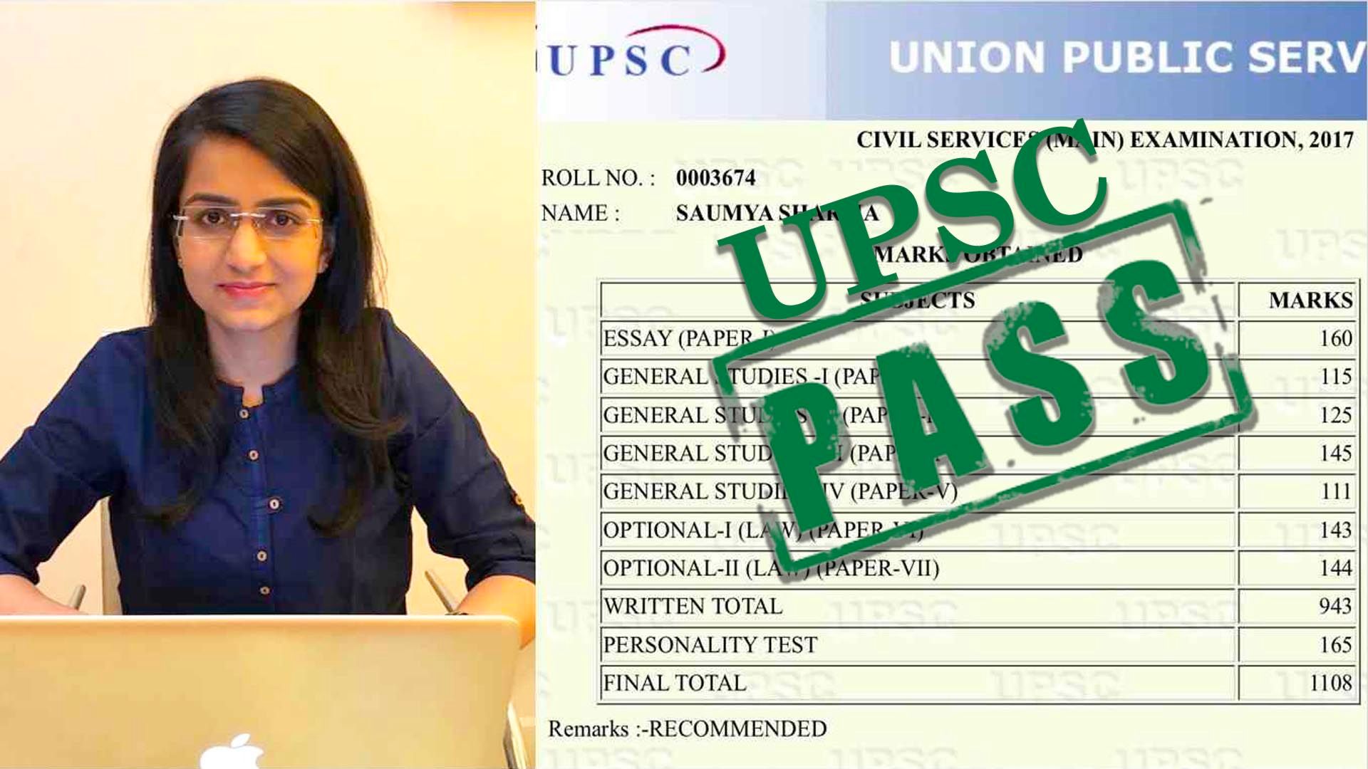 Deaf Girls Cracks UPSC Exam