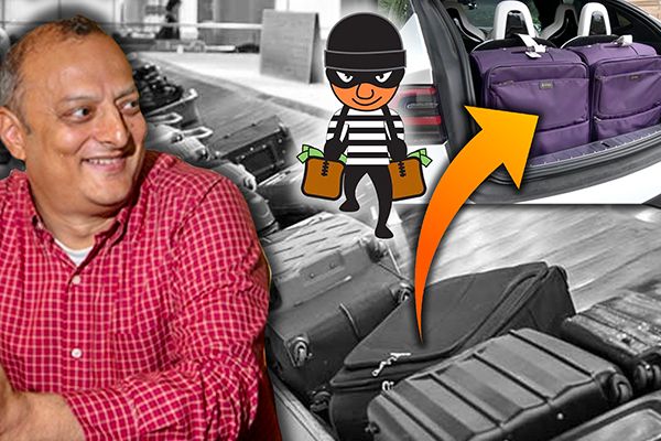 Hotel CEO Steals Luggage for Fun in America