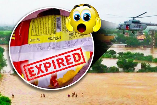 AP Distributes Expired Oil to Flood Victims