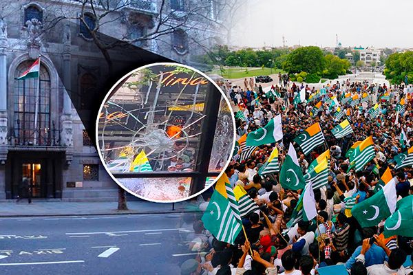 Pakistanis in UK Protest Over Kashmir