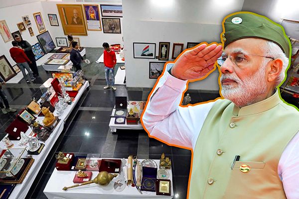 PM Modi’s Gifts to be Auctioned
