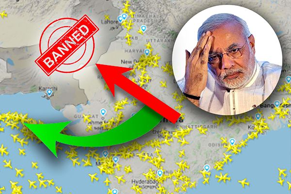 Pakistan Refuses PM Modi to Use its Air Space