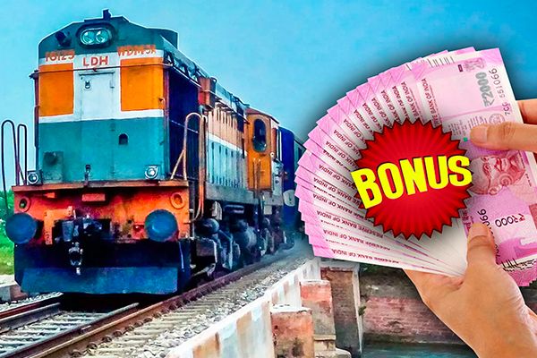 Government Announces Bonus For Railway Employees