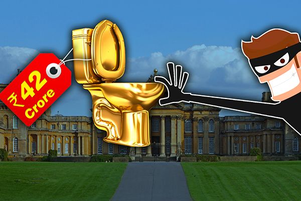 Gold Toilet Stolen In Blenheim Palace