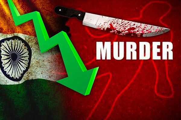 Murder Rate in India Lowest Since 1957
