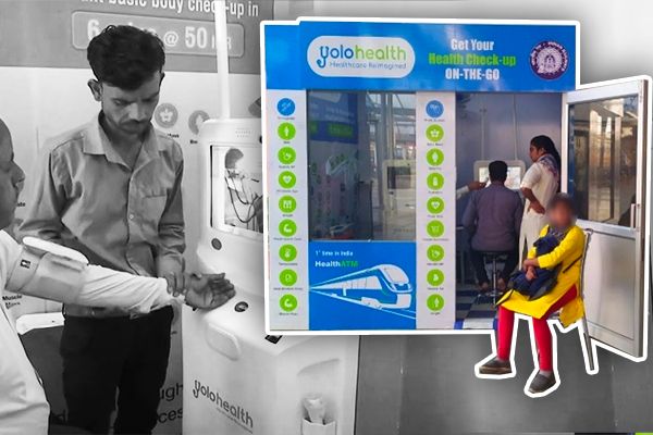 Health ATM Installed at Lucknow Railway Station