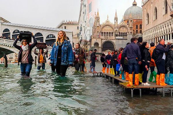 70% of Venice Submerged Under Floods