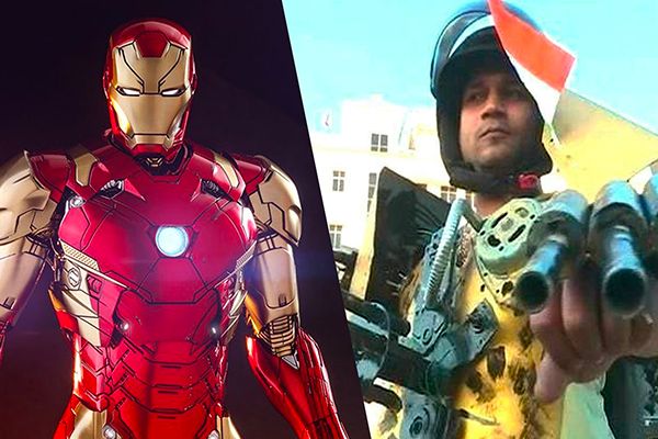 Man Creates Iron Man Suit For Indian Army