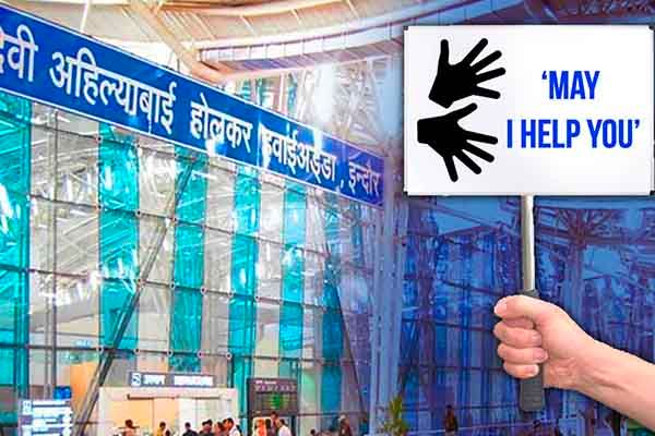 Indore Launches Helpdesk at Airport to Help Deaf