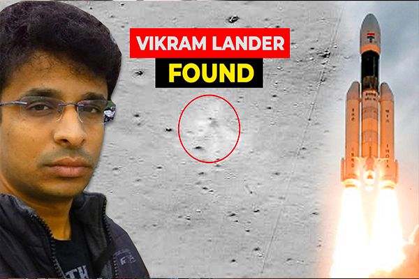 Chennai Techie Finds Vikram Lander