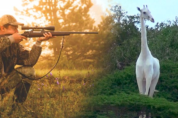 Hunters Kill 2 White Giraffes in Kenya