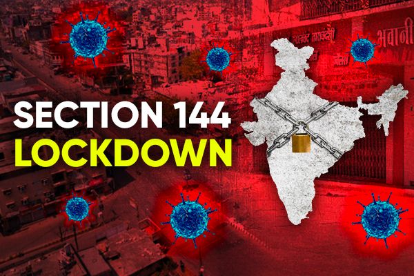 Indian States on Lockdown Due to Covid-19