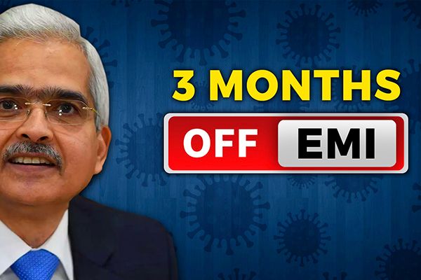 RBI Announces 3-Month Moratorium on EMIs