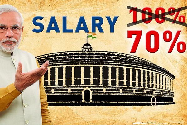 PM Modi & MPs Salary Reduced by 30%