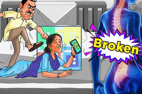 Man Breaks Wife’s Spine After Losing in Ludo