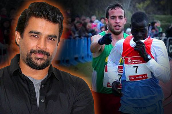Actor R. Madhavan Shares Story of Two Athletes