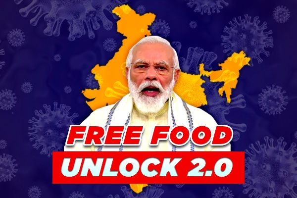 PM Modi Announces Free Food for 80 Crore Indians