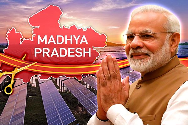 PM Inaugurates Asia’s Largest Solar Power Plant