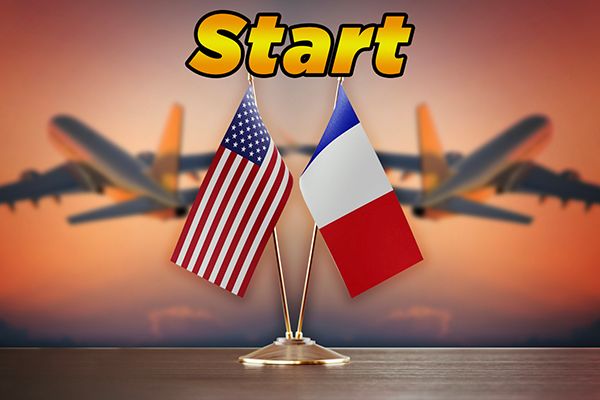 India Starts Flights to USA France