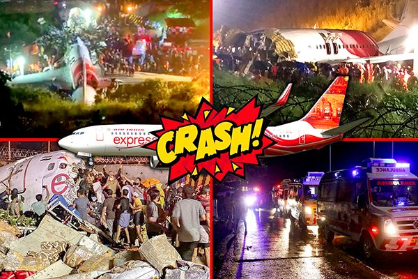 Air India Plane Crashes in Kerala