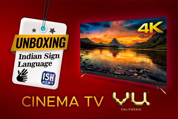 VU Cinema TV Unboxing
