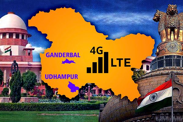 4G Internet Resumes in 2 Districts of J&K
