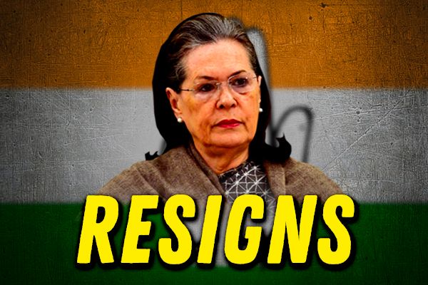 Sonia Gandhi May Resign as Congress Party Chief