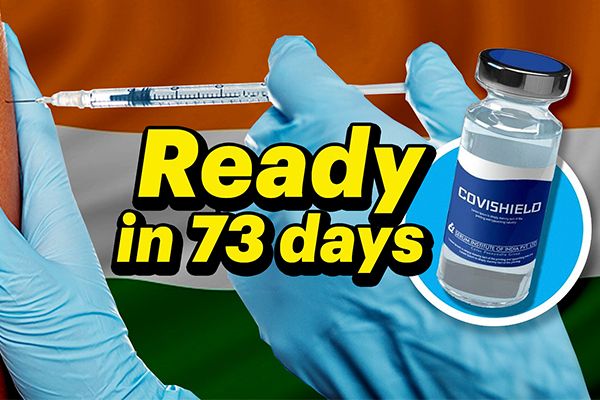 Indians to Get COVID Vaccine in 73 Days