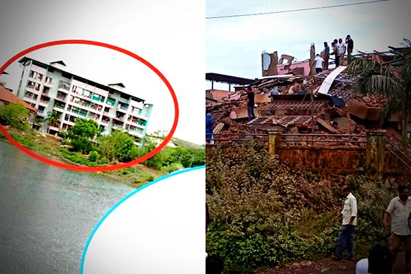 25 Trapped in Raigad Building Collapse