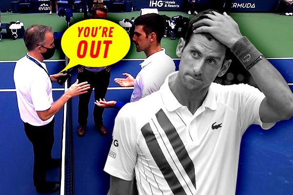 Novak Djokovic Disqualified From US Open