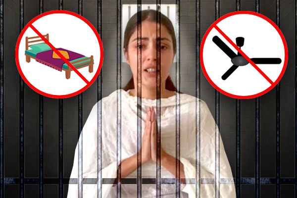 No Fan or Bed for Rhea in Mumbai Jail