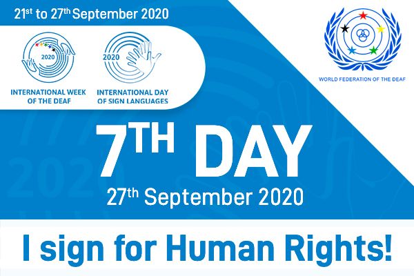 I sign for Human Rights!