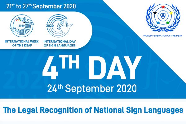 The Legal Recognition of National Sign Languages