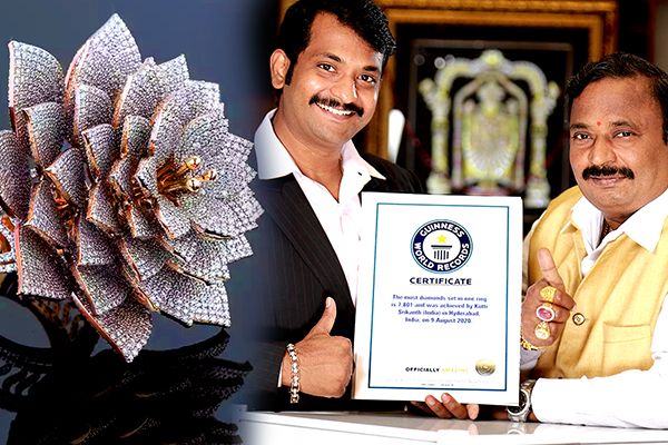 Jeweller Creates Record For Ring With Most Diamonds