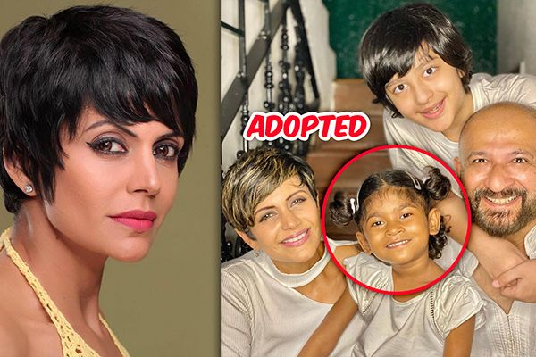 Mandira Bedi Adopts 4 Year Old Girl