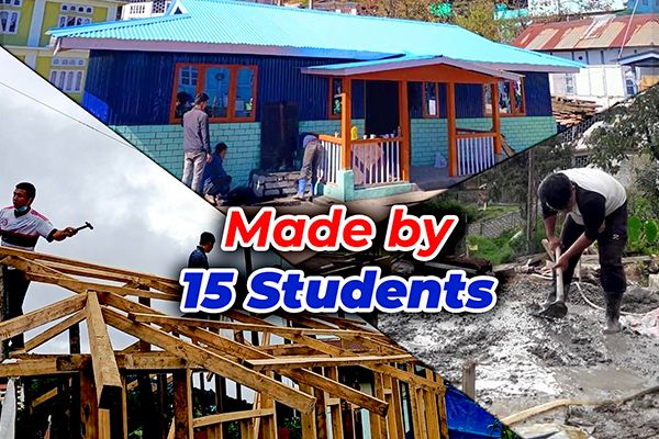 Arunachal Pradesh Students Build Community Library