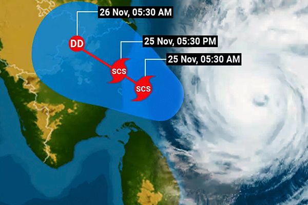 Cyclone Nivar to Hit Andhra Pradesh